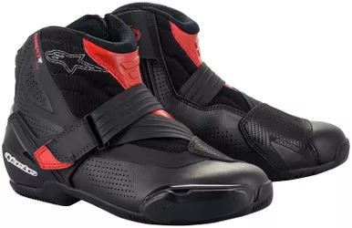 Alpinestars SMX-1 R v2 Black Red Vented Shoes