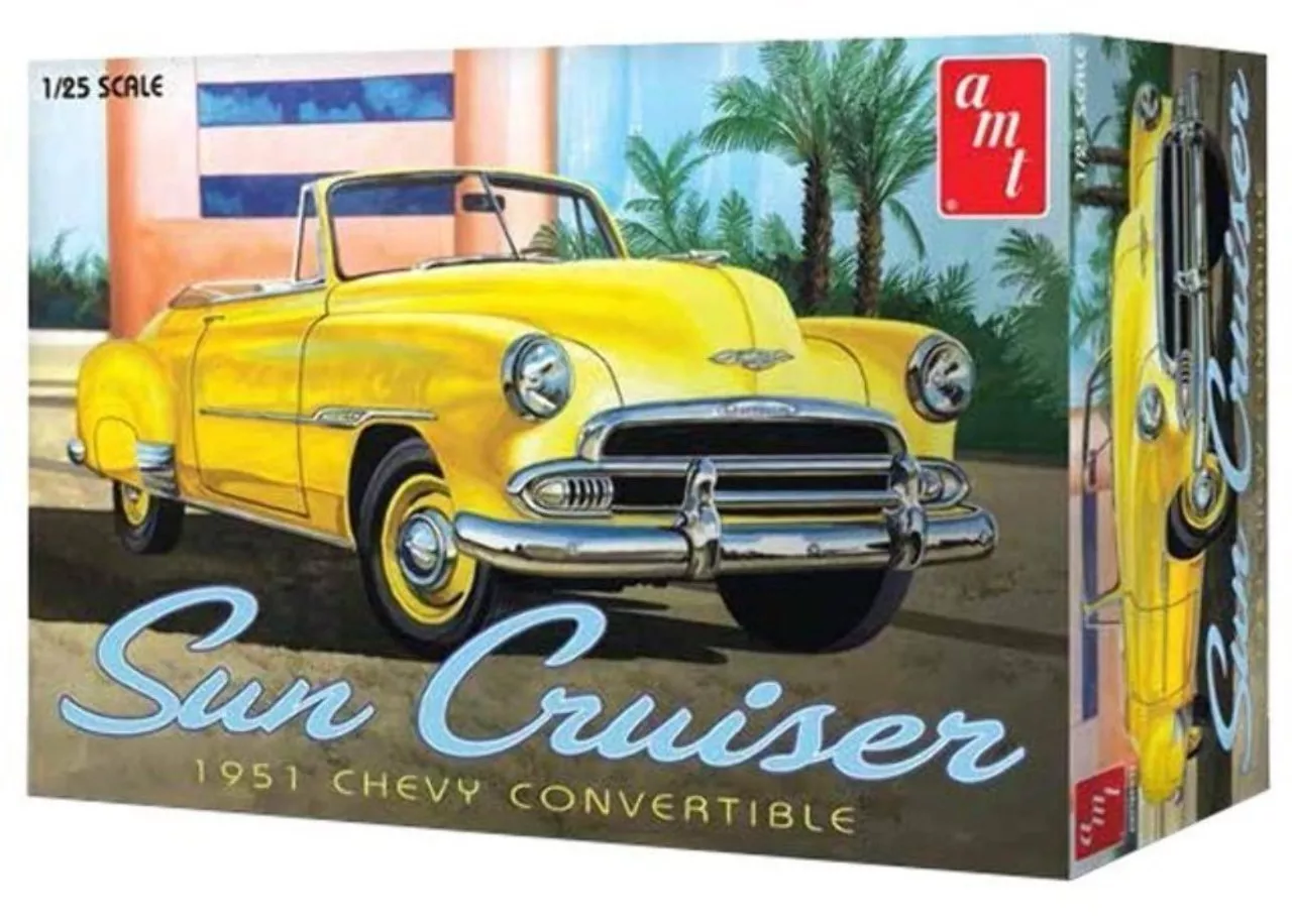 AMT 1951 Chevy Convertible "Sun Cruiser" 1:25 Scale Model Kit