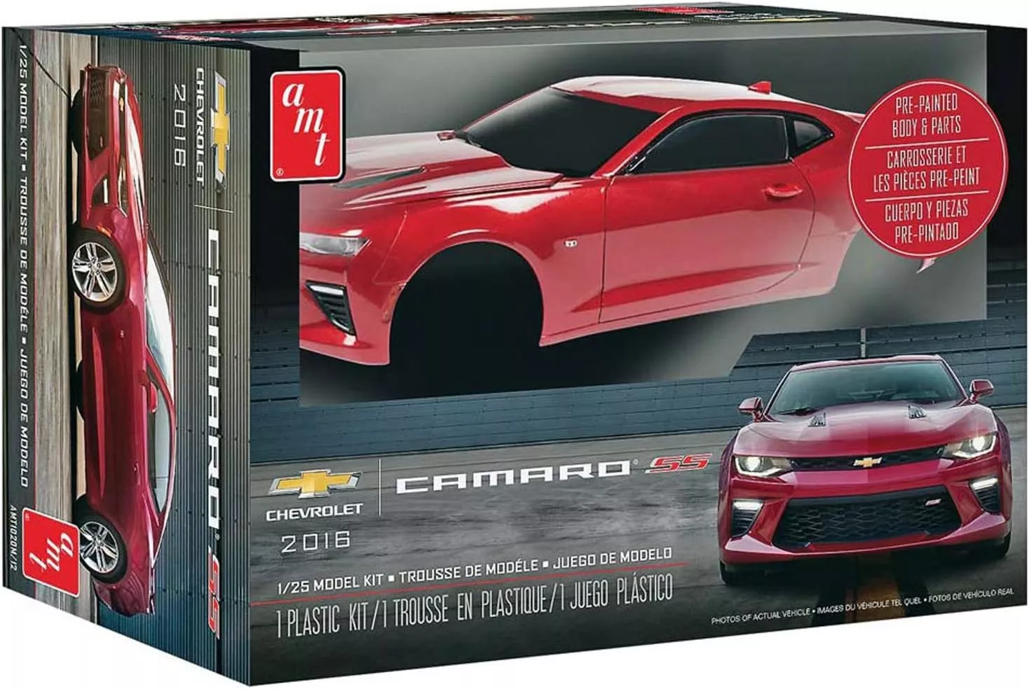 AMT 2016 Chevy Camaro SS (Pre-painted)1:25 Scale Model Kit