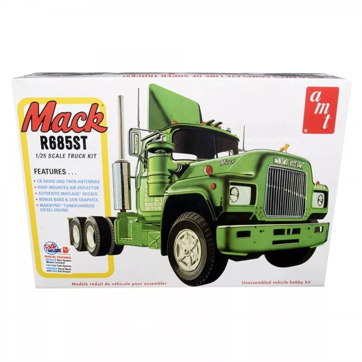 AMT Mack R685ST Semi Truck 1:25 Scale Model Kit