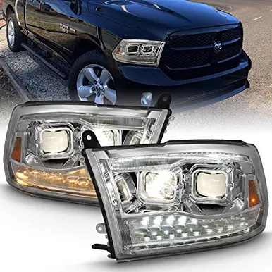 Anzo 111441 Projector Headlamps for Dodge Ram 1500