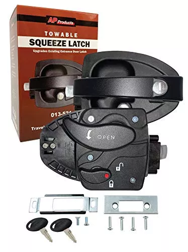 AP Products 013-521 Bauer Towable Squeeze Latch - Black