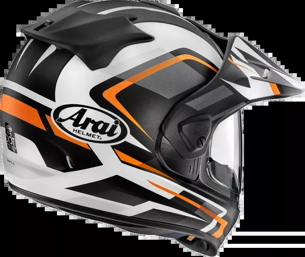 ARAI Helmets XD-5 Helmet – Discovery – Orange Frost – XS