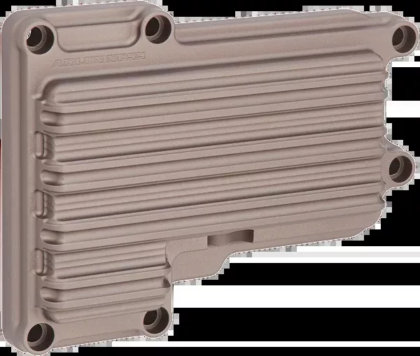 Arlen NESS 10-Gauge Transmission Top Cover – Titanium – ’06-’17 Harley-Davidson