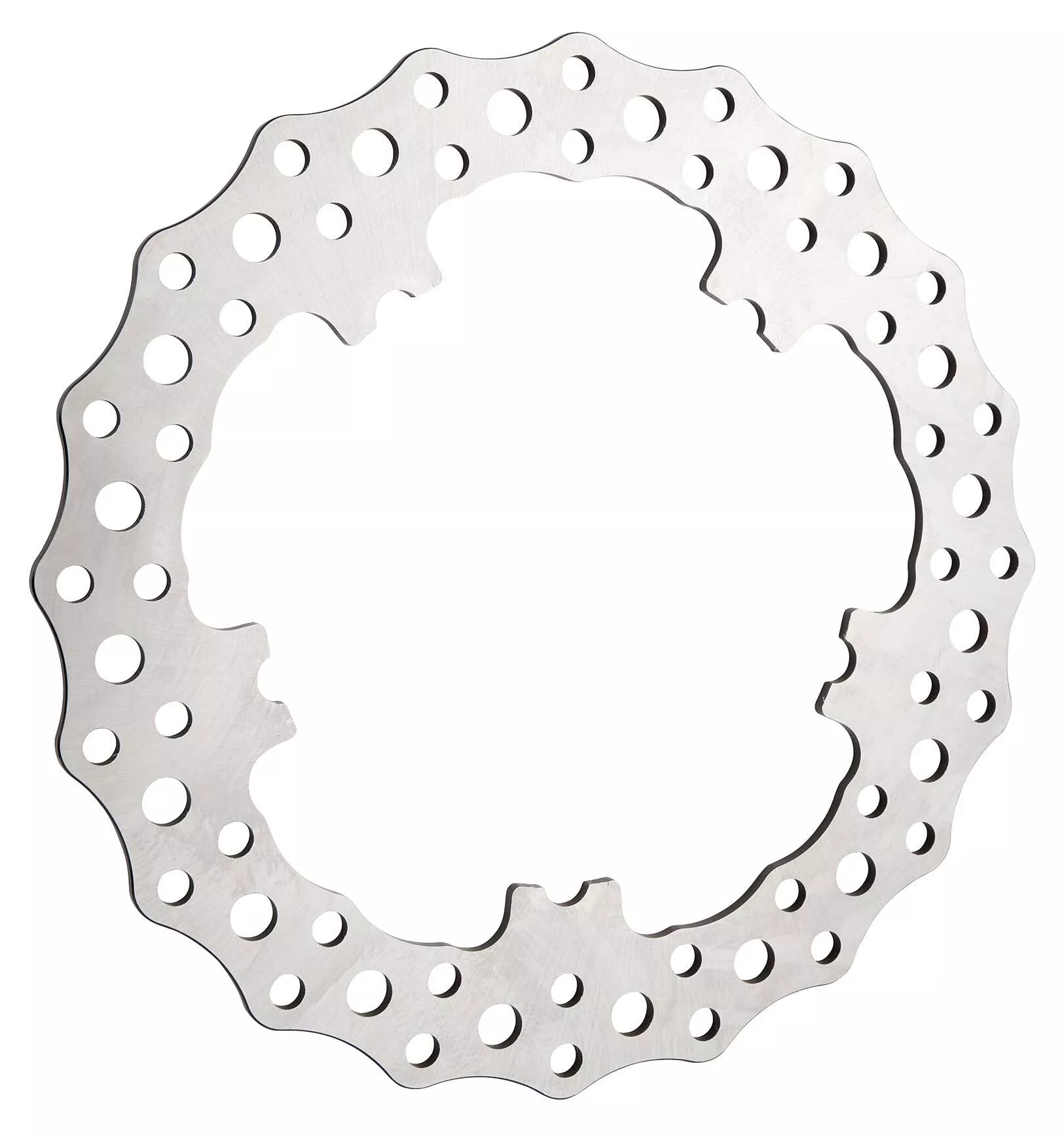 Arlen Ness 11.8″ Jagged Spoke Mount Front Rotor For Harley Dyna 2006-2017
