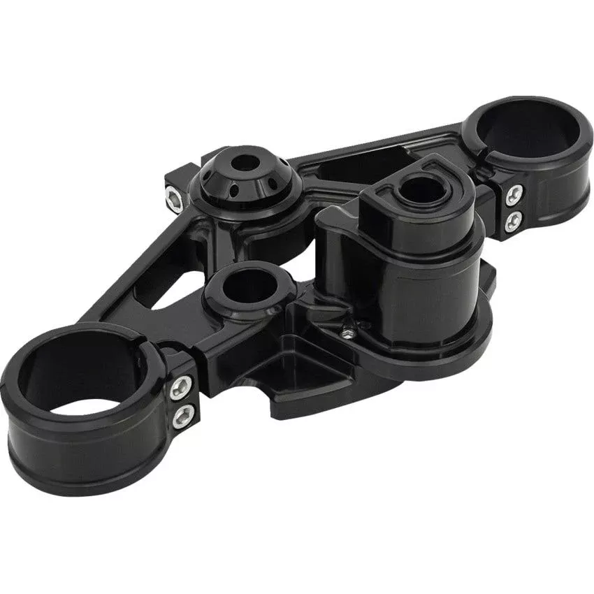 Arlen Ness 130-014 Black Top Triple Tree Harley-Davidson Road Glide