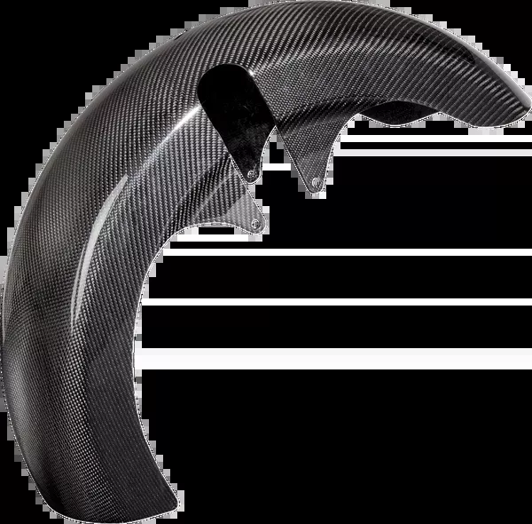 Arlen NESS 21″ Front Fender – Fat Wrapper – Carbon Fiber – HD Touring ’24-’26