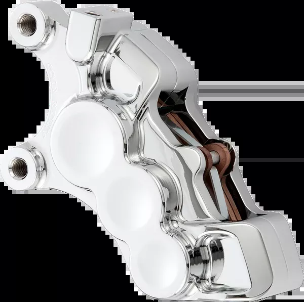 Arlen NESS 6-Piston Caliper – Front Left – Chrome – 11.8″