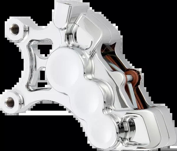 Arlen NESS 6-Piston Caliper – Front Left – Chrome – 14″