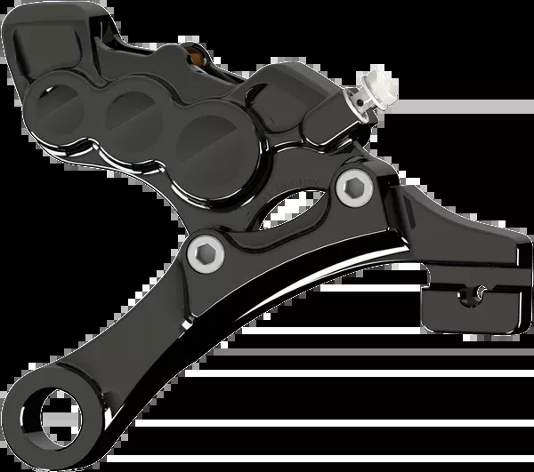 Arlen NESS 6-Piston Caliper – Rear – Black – 11.8″