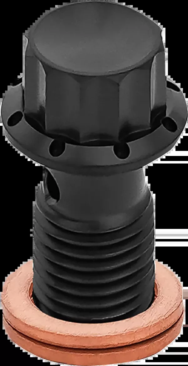 Arlen NESS Banjo Bolt – M12x1.25 – Black