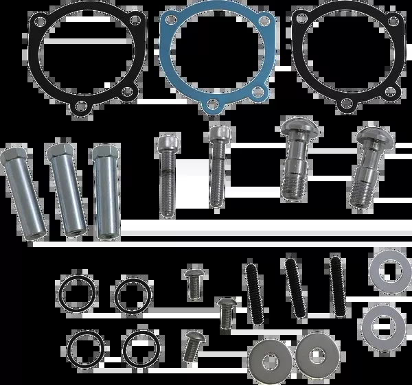 Arlen NESS Big Sucker Air Cleaner Replacement Hardware Kit – Stage I