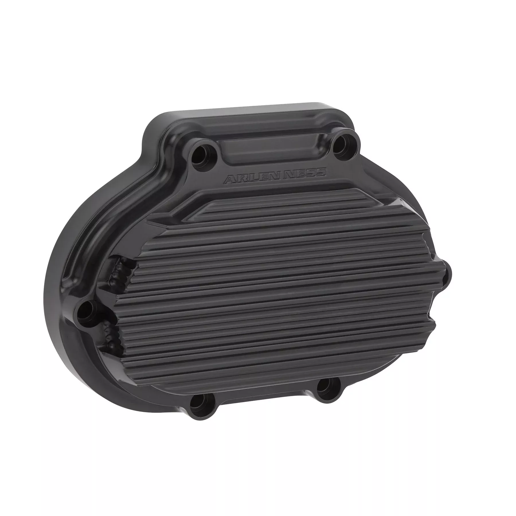 Arlen Ness Black 10 Gauge Transmission Side Cover Cable Harley Big Twin 07-17