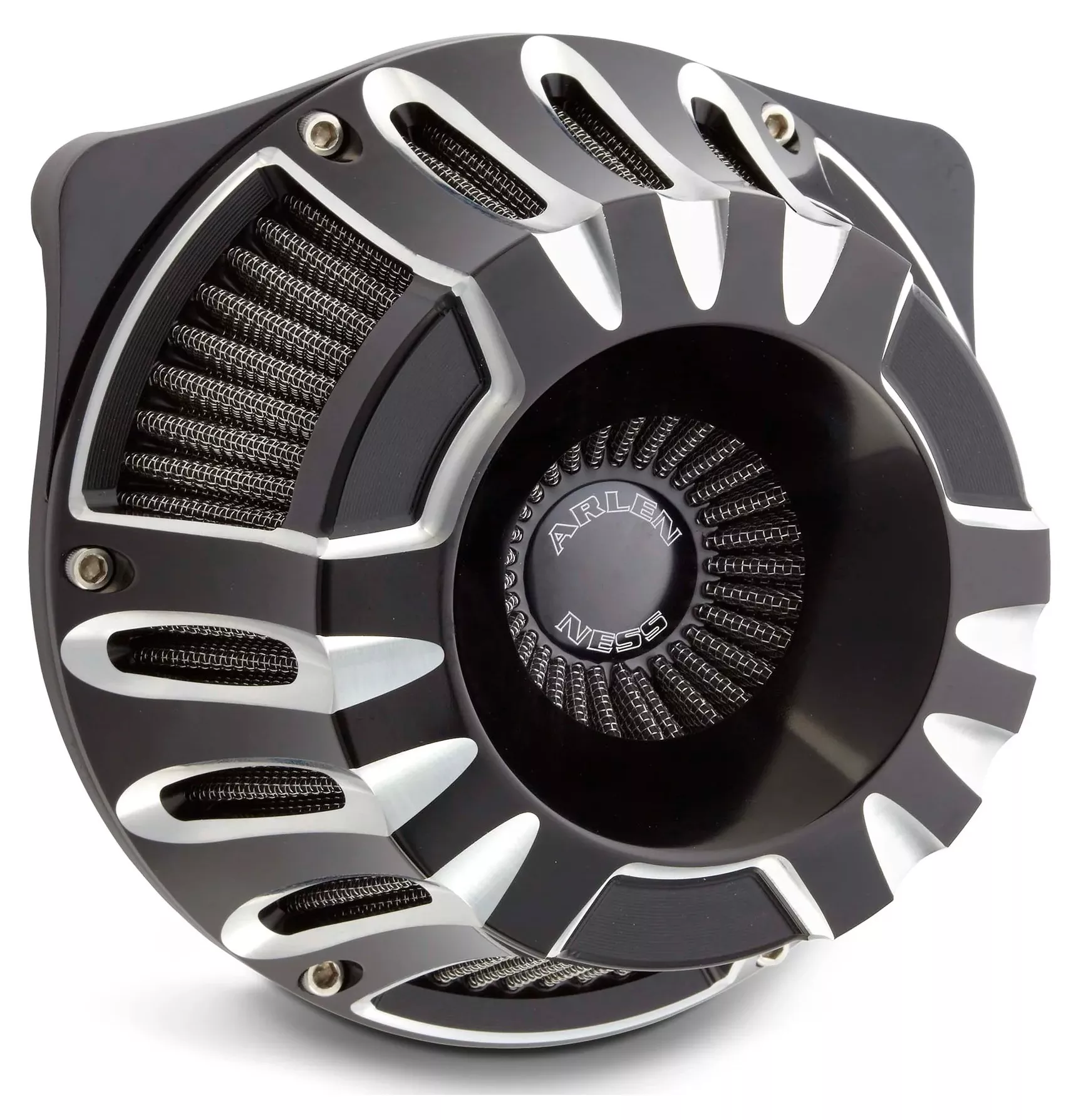 Arlen Ness Deep Cut Inverted Series Air Cleaner Kit For Harley Nightster 2022-2026