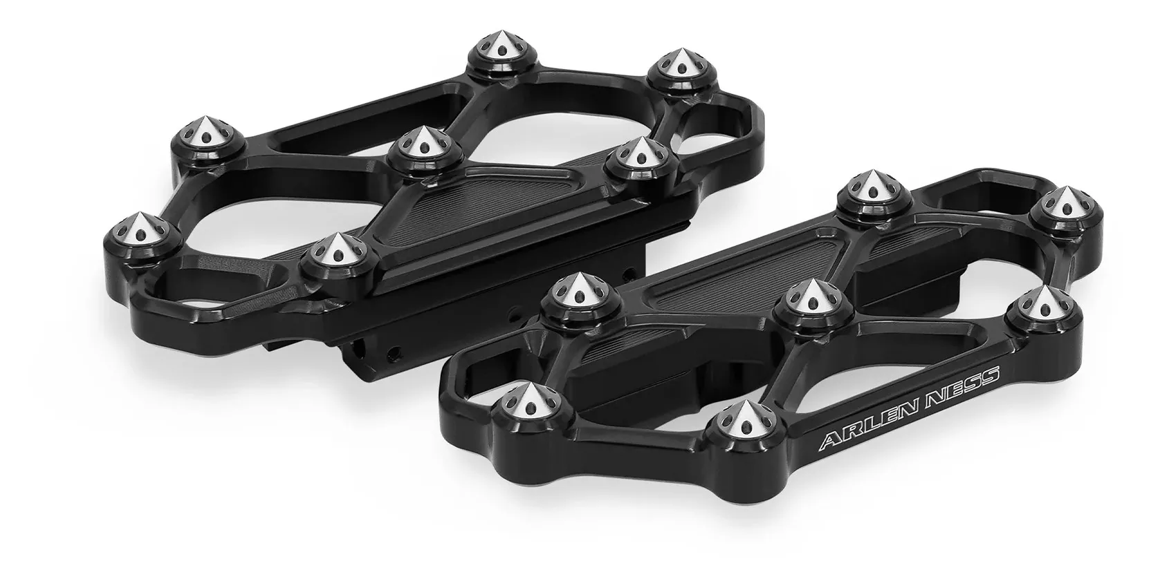 Arlen Ness Diamond Passenger Floorboards For Harley Touring 1984-2026