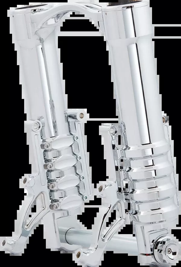 Arlen NESS Fork Legs – 49 MM – Chrome – For Custom Radial Mount Brake Caliper