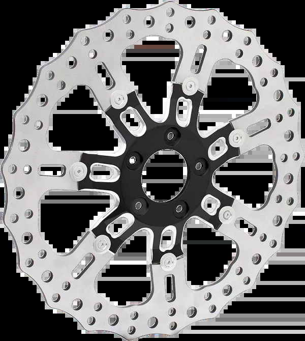 Arlen NESS Front Rotor – 7 Valve – 14″ – Black