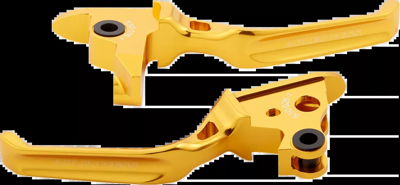 Arlen Ness Gold Method Clutch & Brake Lever Set 2021-25 Harley Touring 530-031