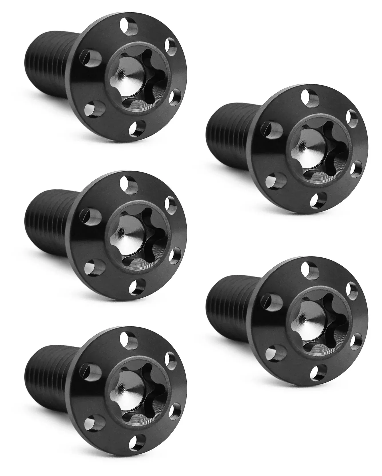 Arlen Ness Holeshot Titanium Hub Mount Rotor Bolt Kit For Harley 1986-2026