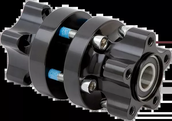 Arlen NESS Hub - Cartridge - Rear/Single Disc - Black - '08-'17 FXD