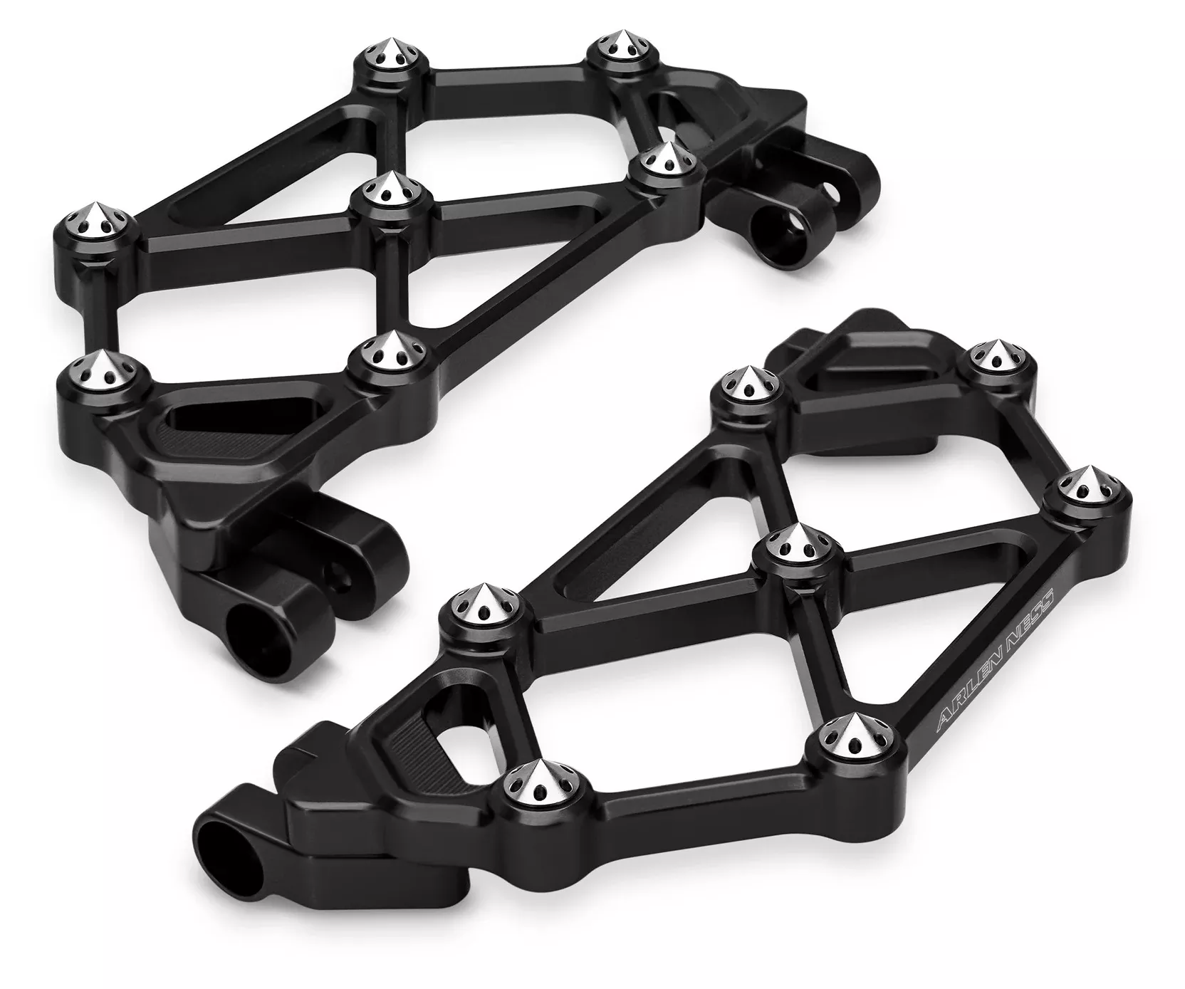Arlen Ness Mini Diamond Driver Floorboards For Harley 1984-2026
