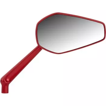 Arlen Ness Mini Stocker Mirror - Right Mirror - Red