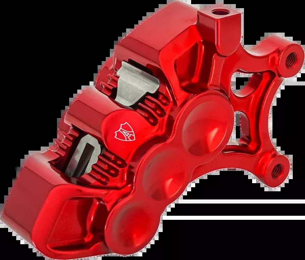 Arlen NESS Monoblock Axial Brake Caliper – 14″ – Right – Red