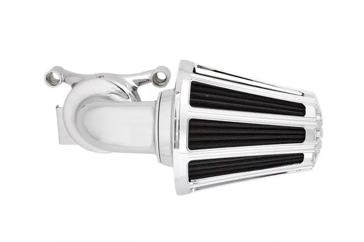 Arlen Ness Monster Sucker Air Cleaner Kit with Chrome 10 Gauge Cover for Harley Davidson Models '99-17 Twin Cam Excludes 08-17 FLH, FLT; 16-17 FLSTFS, FLSS models (Click for Fitment)