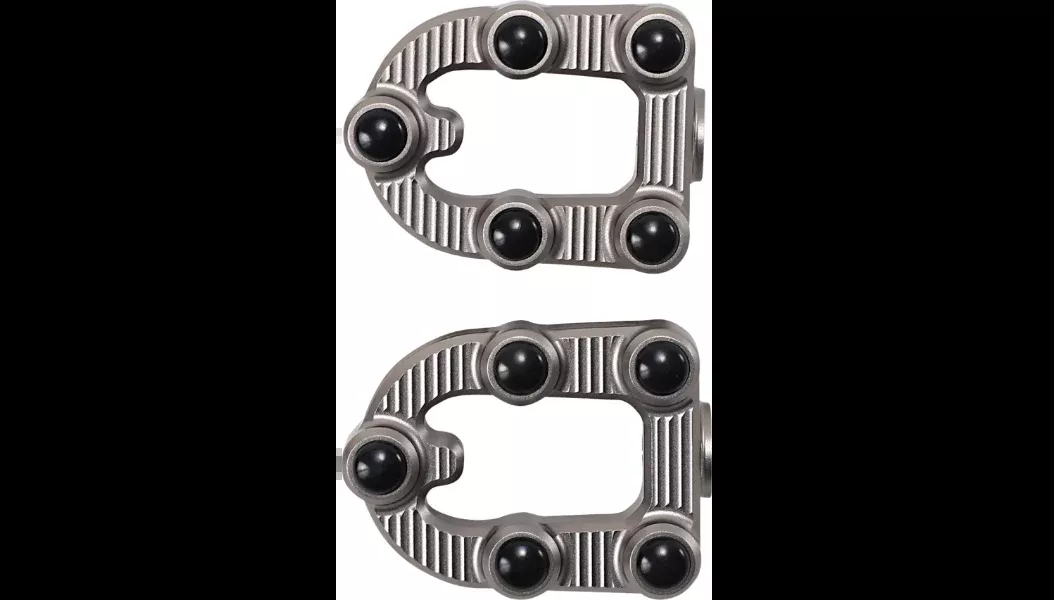 Arlen Ness MX Driver Footpegs – Titanium Anodized