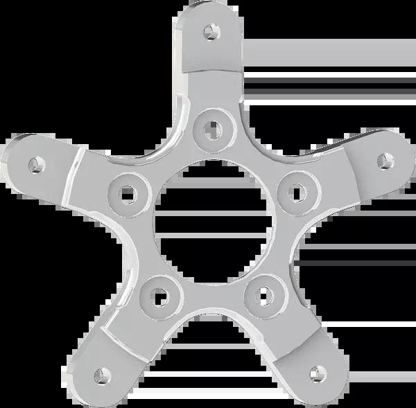 Arlen NESS Rotor Mount – Ness Wheel – Chrome