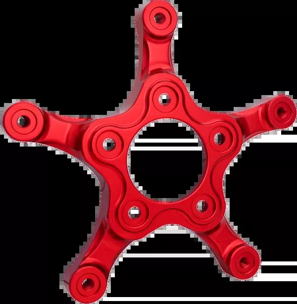 Arlen NESS Spider Rotor Adaptor – Red