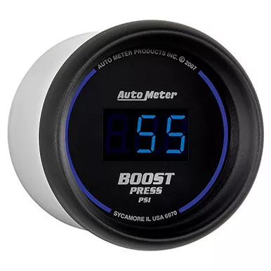 Auto Meter 6970 Cobalt Digital Boost Gauge 2.3125 in.