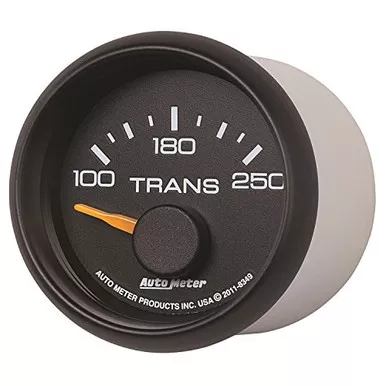Auto Meter 8349 Electric Transmission Temperature Gauge fits Chevy