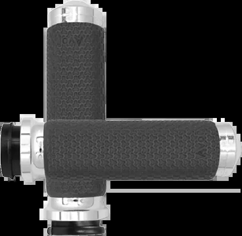 Avon Chrome TBW Memory Foam Handlebar Hand Grips 2008-24 Harley Softail Touring