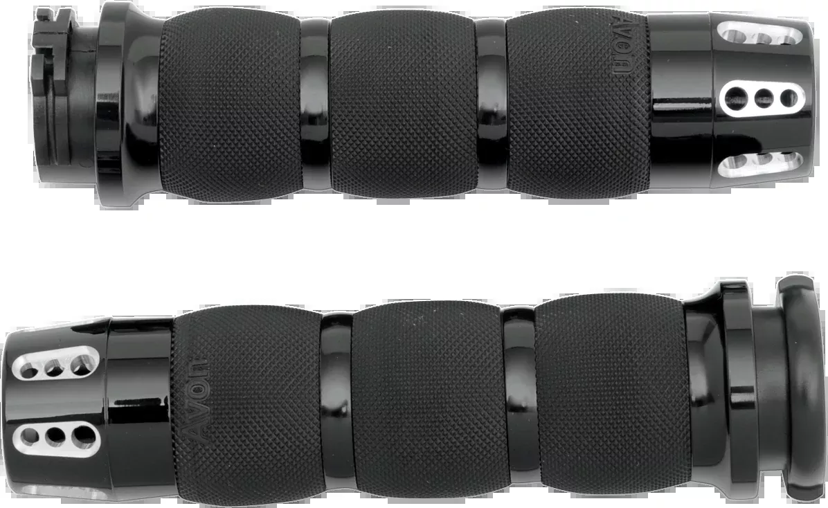 Avon Gatlin Air Cushioned Handlebar Cable Hand Grips 1980-2022 Harley Davidson