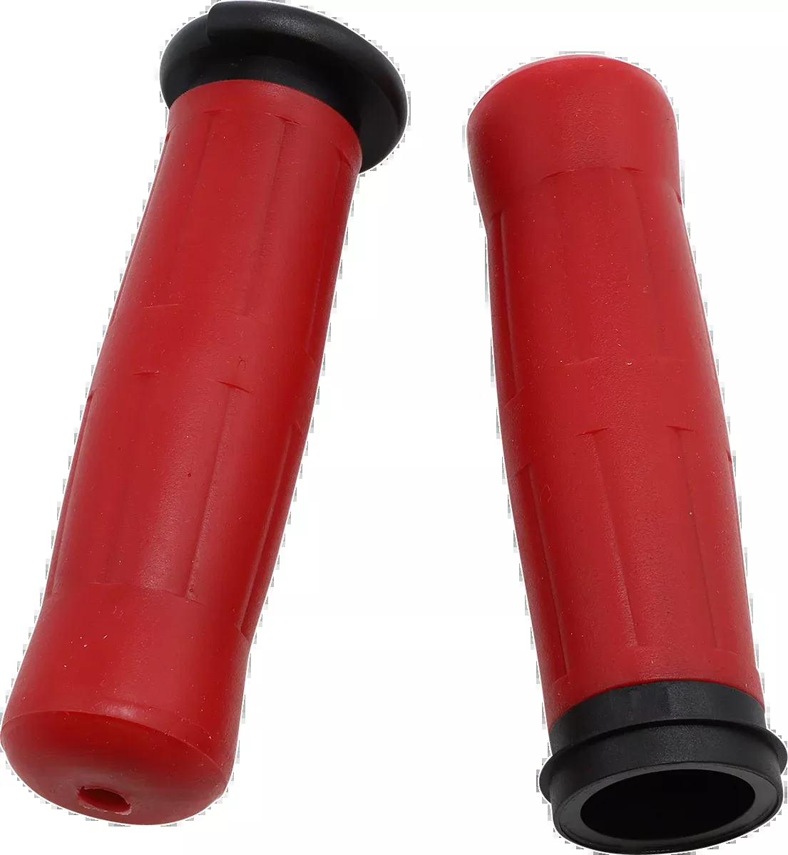Avon Old School Red TBW 1" Motorcycle Handlebar Grips 2008-2025 Harley Touring