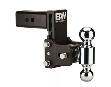 B&W Tow & Stow - 2" Receiver, Dual Ball, 5" Drop, 10,000 GTW - TS10038B
