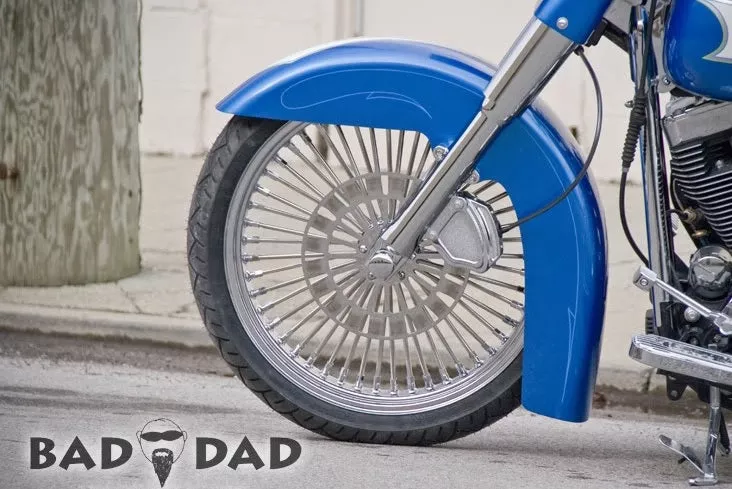 Bad Dad 23" Mo' FL Front Fiberglass Raw Fender 80860