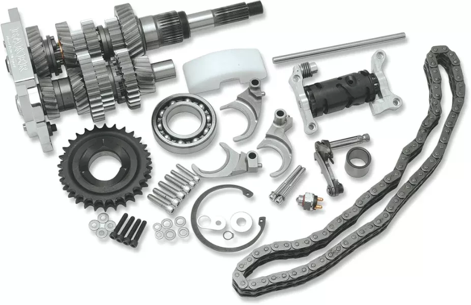 Baker Drivetrain Direct Drive 6-Speed Gear Set DD6-411P-02 Harley Touring 01-06