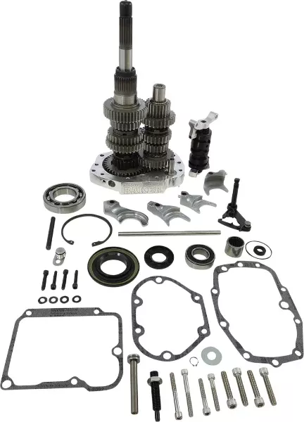 Baker Drivetrain Overdrive 6-Speed Gear Set OD6-401P-02 Harley Twin Cam 00-06
