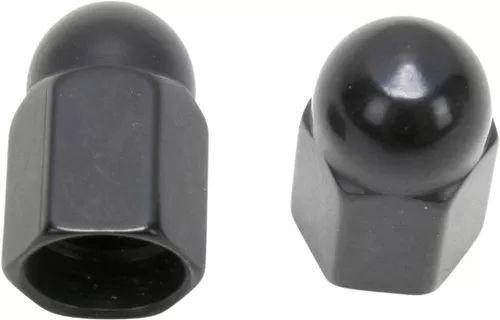 Barnett Black Anodized Metal Tire Valve Stem Caps (7048062005)