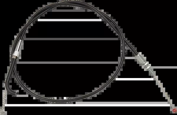 Barnett Black Vinyl Idle Cable For Victory – +6″ – ’08-’16