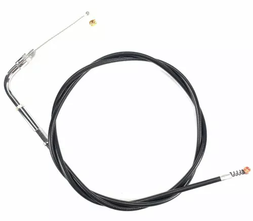 Barnett Black Vinyl Throttle Push/Idle Cable Stock +6" (101304000706)