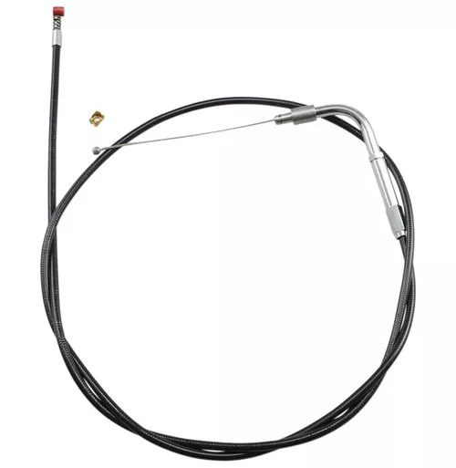 Barnett Black Vinyl Throttle Push/Idle Cable Stock +6" (101304000906)