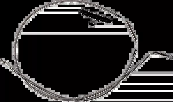 Barnett High-Efficiency Stainless Steel Clutch Cable For Harley-Davidson – +8″ – ’21-’24 FLH