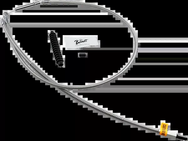 Barnett High-Efficiency Stainless Steel Clutch Cable For Harley-Davidson – Standard – ’08-’16 Touring/Trike