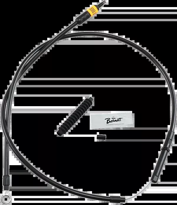 Barnett High-Efficiency Stealth Clutch Cable – +6″ – ’86-’11 Sportster