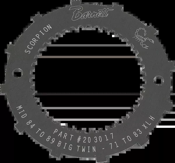 Barnett Lock Plate - Clutch Basket - Scorpion - '71-'83 XL/'86-'89 FXR/Softail/Touring