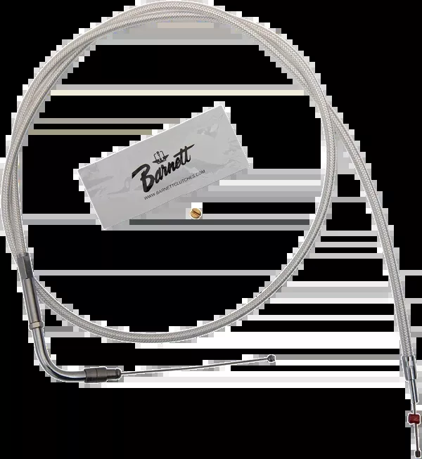 Barnett Platinum Series Throttle Cable – +6″ – ’02-’07 FLH