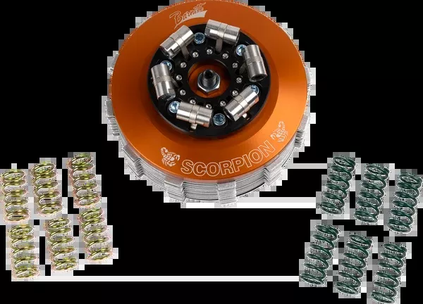 Barnett Scorpion Low-Profile Lock-Up Clutch - 07-'10 Big Twin